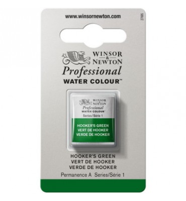 Tinta Aquarela Profissional Winsor & Newton Pastilha S1 311 Hooker's Green