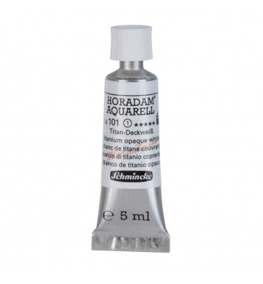 Aquarela Profissional Schmincke Horadam 5ml S1 101 Titanium Opaque White