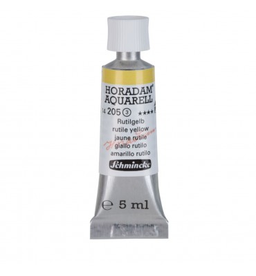Aquarela Profissional Schmincke Horadam 5ml S3 205 Rutile Yellow