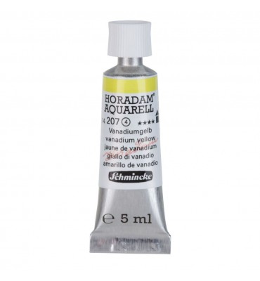 Aquarela Profissional Schmincke Horadam 5ml S4 207 Vanadium Yellow 