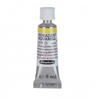Aquarela Profissional Schmincke Horadam 5ml S2 211 Chromium Yellow Hue Lemon
