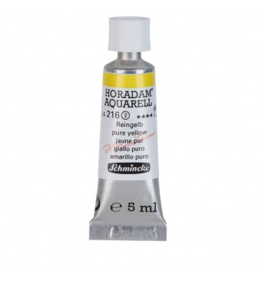Aquarela Profissional Schmincke Horadam 5ml S2 216 Pure Yellow