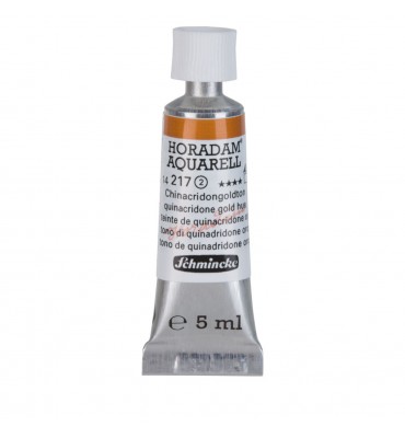 Aquarela Profissional Schmincke Horadam 5ml S2 217 Quinacridone Gold Hue