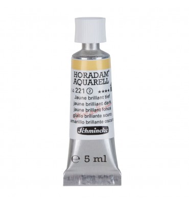 Aquarela Profissional Schmincke Horadam 5ml S2 221 Jaune Brilliant Dark 