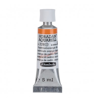 Aquarela Profissional Schmincke Horadam 5ml S3 228 Cadmium Orange Deep