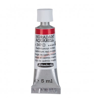 Aquarela Profissional Schmincke Horadam 5ml S3 347 Cadmium Red Medium 