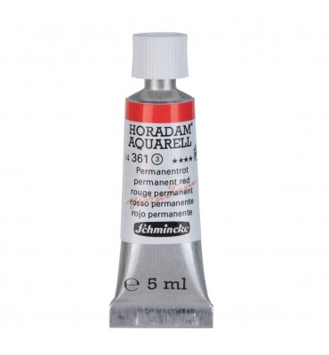 Aquarela Profissional Schmincke Horadam 5ml S3 361 Permanent Red 