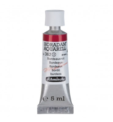 Aquarela Profissional Schmincke Horadam 5ml S2 362 Bordeaux 