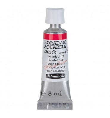 Aquarela Profissional Schmincke Horadam 5ml S3 363 Scarlet Red 