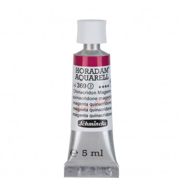 Aquarela Profissional Schmincke Horadam 5ml S2 369 Quinacridone Magenta