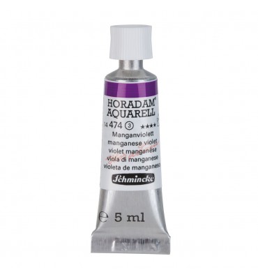 Aquarela Profissional Schmincke Horadam 5ml S3 474 Manganese Violet 