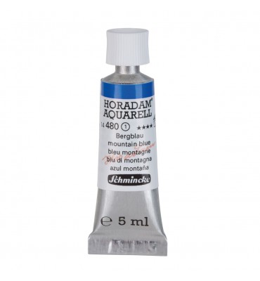 Aquarela Profissional Schmincke Horadam 5ml S1 480 Mountain Blue