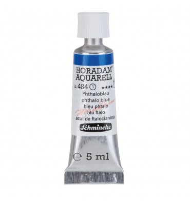 Aquarela Profissional Schmincke Horadam 5ml S1 484 Phthalo Blue