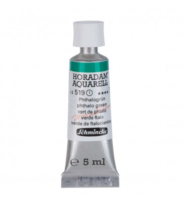 Aquarela Profissional Schmincke Horadam 5ml S1 519 Phthalo Green