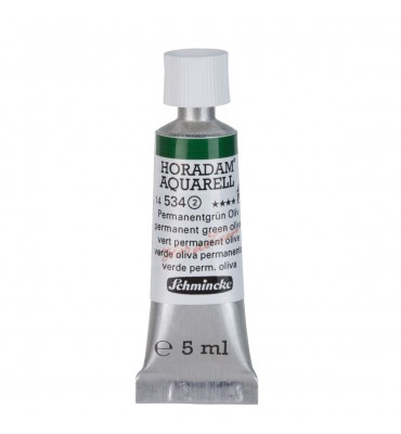Aquarela Profissional Schmincke Horadam 5ml S2 534 Permanent Green Olive