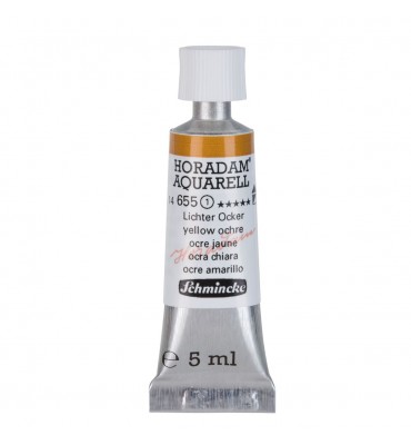 Aquarela Profissional Schmincke Horadam 5ml S1 655 Yellow Ochre 