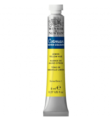 Tinta Aquarela Cotman Winsor & Newton 8ml Lemon Yellow Hue 346