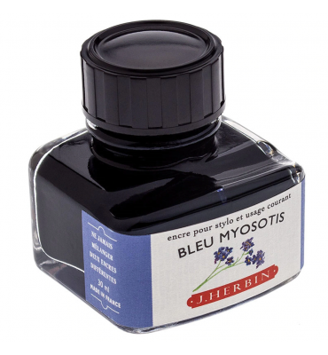 Tinta para Caneta Tinteiro Herbin La Perle des Encres 30ml Bleu Myosotis