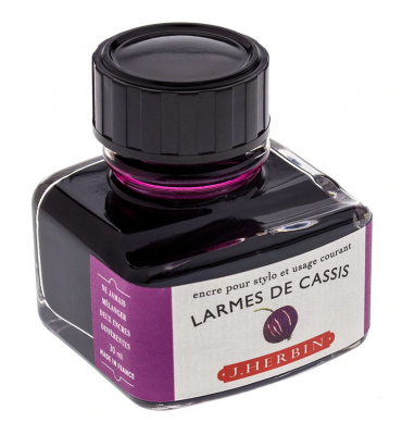 Tinta para Caneta Tinteiro Herbin La Perle des Encres 30ml Larmes de Cassis