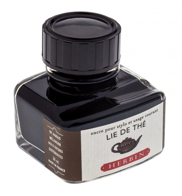 Tinta para Caneta Tinteiro Herbin La Perle des Encres 30ml Lie de Thé