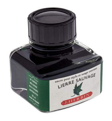 Tinta para Caneta Tinteiro Herbin La Perle des Encres 30ml Lierre Sauvage