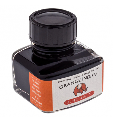 Tinta para Caneta Tinteiro Herbin La Perle des Encres 30ml Orange Indien