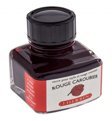 Tinta para Caneta Tinteiro Herbin La Perle des Encres 30ml Rouge Caroubier