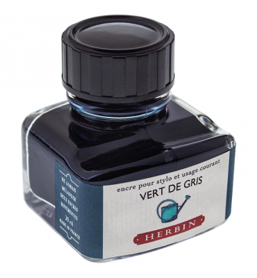 Tinta para Caneta Tinteiro Herbin La Perle des Encres 30ml Vert De Gris