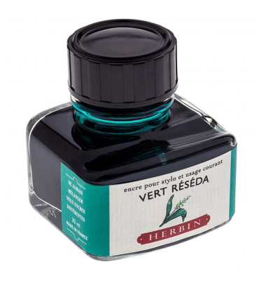 Tinta para Caneta Tinteiro Herbin La Perle des Encres 30ml Vert Réséda