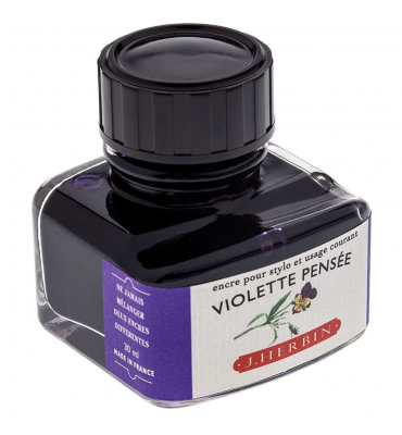 Tinta para Caneta Tinteiro Herbin La Perle des Encres 30ml Violette Pensée