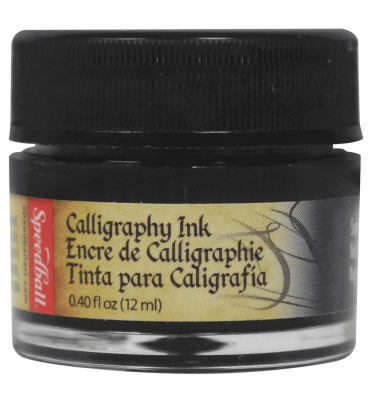 Tinta Para Caligrafia Speedball 12ml Preto 3100