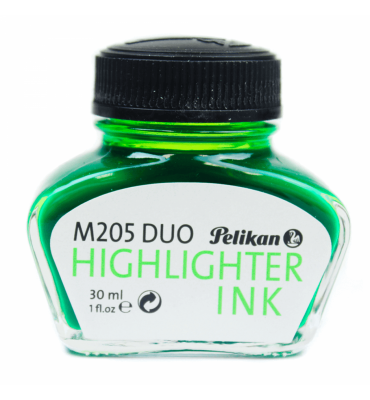 Tinta Para Caneta Tinteiro 30ml Highlighter Pelikan Verde