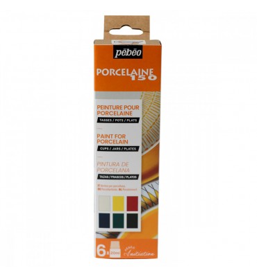 Tinta Initia Porcelaine Colour 1 Pebeo 6 Unidades