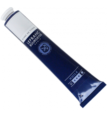 Tinta Óleo Fine Lefranc & Bourgeois 150ml 008 Titanium White