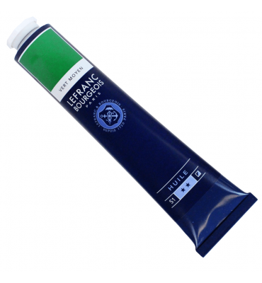 Tinta Óleo Fine Lefranc & Bourgeois 150ml 561 Medium Green