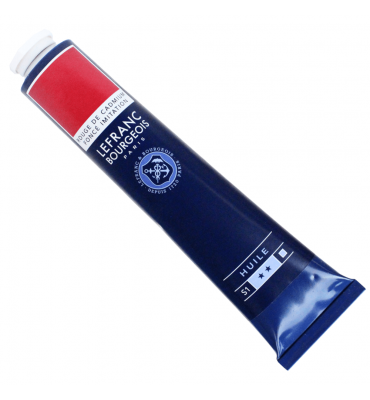 Tinta Óleo Fine Lefranc & Bourgeois  150ml 882 Cadmium Red Deep 