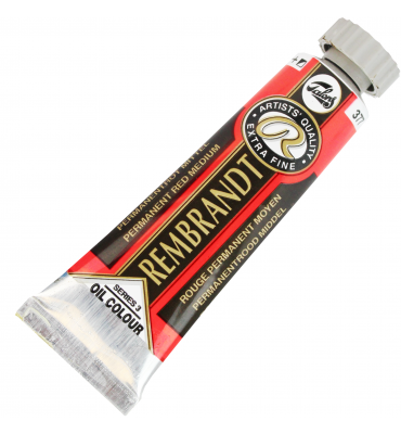 Tinta Óleo Rembrandt 15ml 377 Permanent Red Medium - Série 3