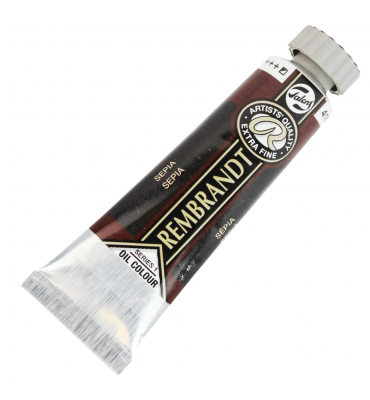 Tinta Óleo Rembrandt 15ml 416 Sepia - Série 1