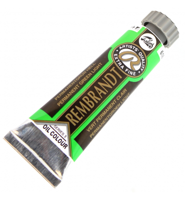 Tinta Óleo Rembrandt 15ml 618 Perm. Green Light - Série 3