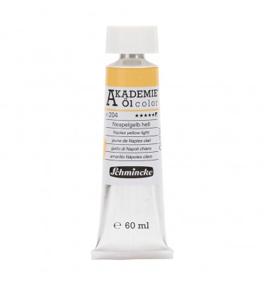 Tinta Óleo 60ml 204 Naples Yellow Light Schmincke Akademie