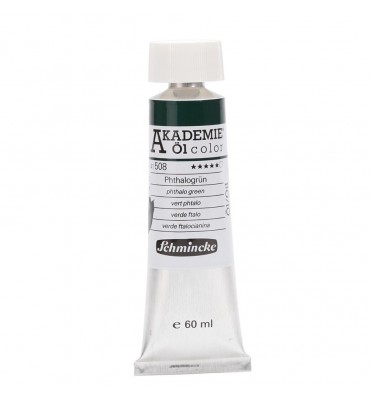 Tinta Óleo 60ml 508 Phthalo Green Schmincke Akademie 
