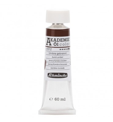 Tinta Óleo 60ml 612 Burnt Umber Schmincke Akademie