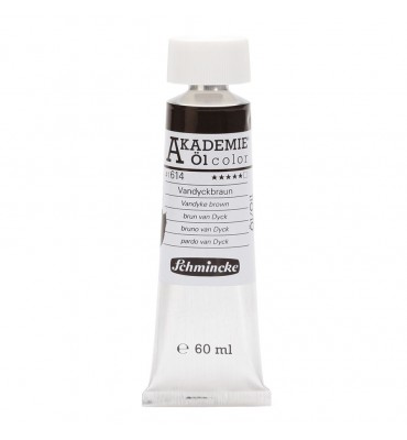 Tinta Óleo 60ml 614 Vandyke Brown Schmincke Akademie