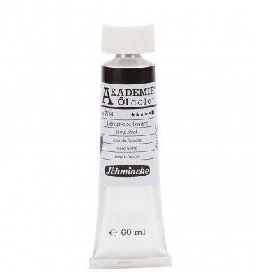 Tinta Óleo 60ml 704 Lamp Black Schmincke Akademie