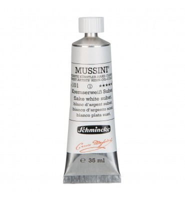 Tinta Óleo Schmincke Mussini 35ml S1 101 Flake White Subst