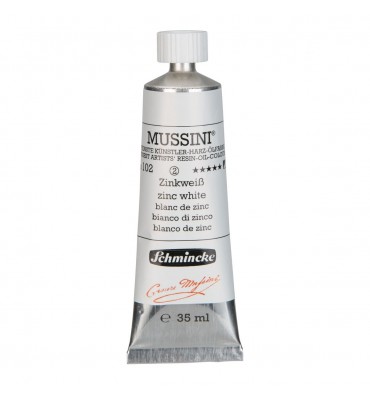 Tinta Óleo Schmincke Mussini 35ml S2 102 Zinc White