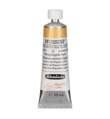 Tinta Óleo Schmincke Mussini 35ml S4 231 Naples Yellow Light 