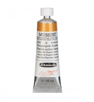 Tinta Óleo Schmincke Mussini 35ml S4 232 Naples Yellow Deep