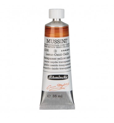 Tinta Óleo Schmincke Mussini 35ml S3 236 Transparent Yellow Oxide