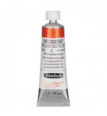 Tinta Óleo Schmincke Mussini 35ml S4 243 Brilliant Orange